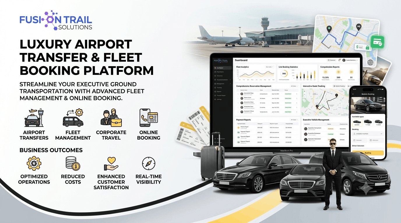 Luxury Airport Transfer & Fleet Booking Platform image 4